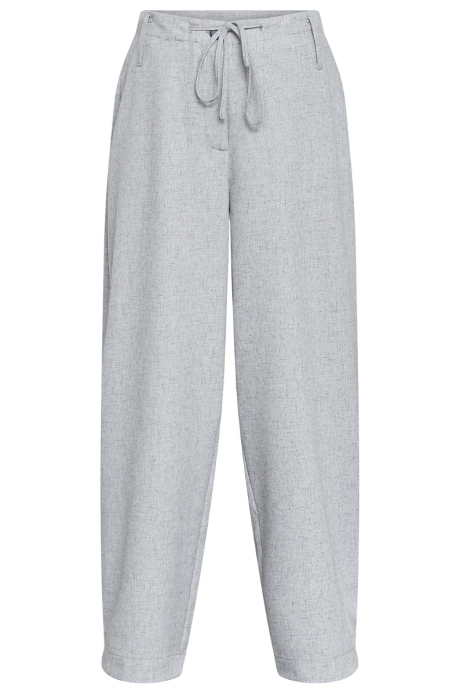 SisterS point grijze dames broek | Vooraanzicht