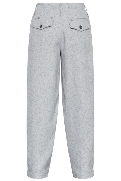 SisterS point grijze dames broek | Achteraanzicht