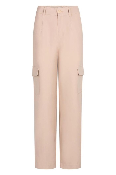 EsQualo beige dames broek | Vooraanzicht