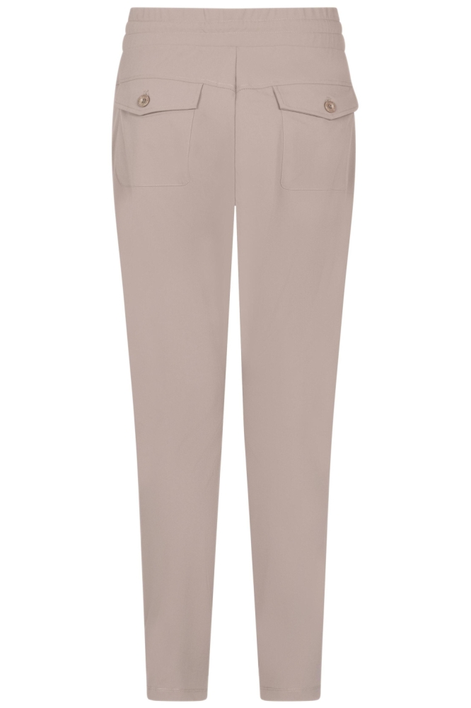Zoso camel dames broek | Achteraanzicht