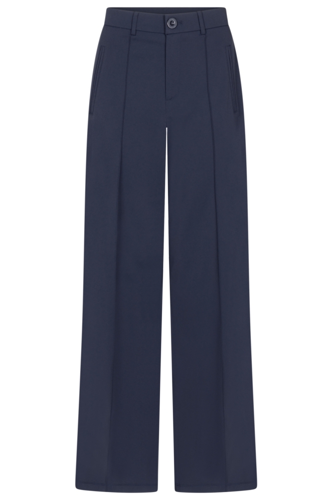 Zoso blauwe dames broek | Vooraanzicht