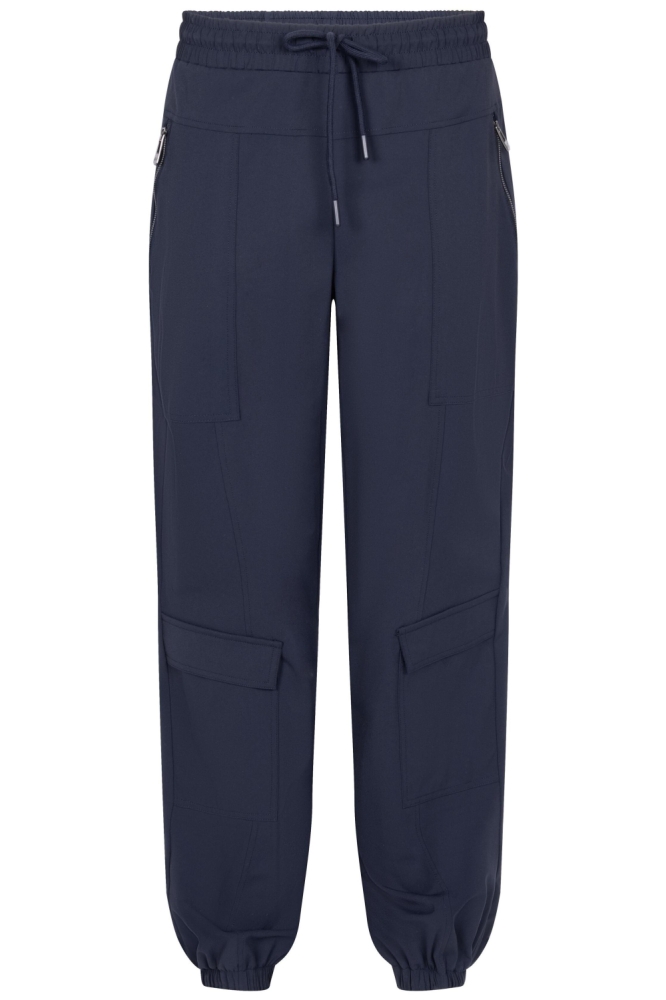 Zoso blauwe dames broek | Vooraanzicht