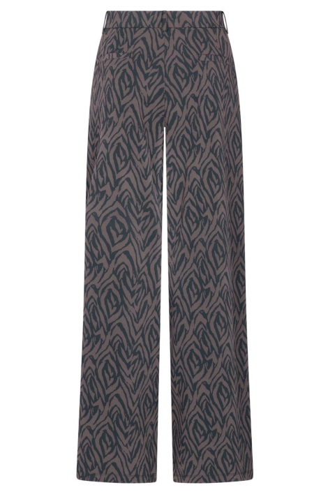 Zoso blauwe dames broek | Achteraanzicht