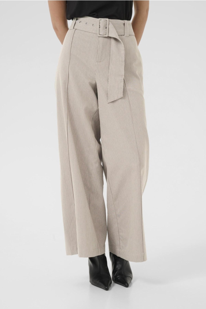 Culture beige dames broek | 