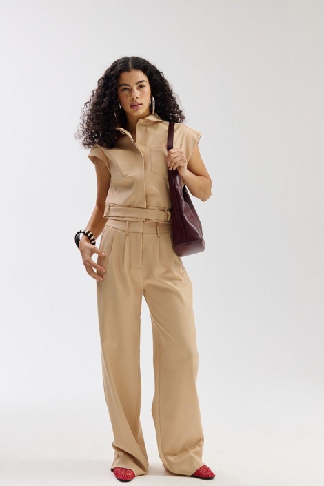 Harper & Yve zand dames broek | Model