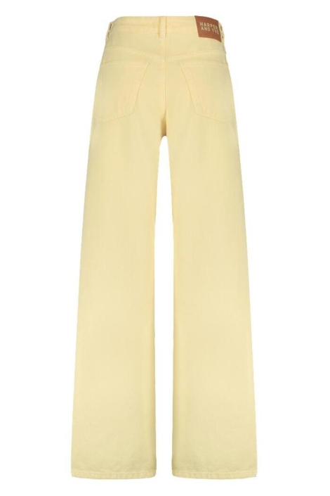 Harper & Yve gele dames jeans | Achteraanzicht