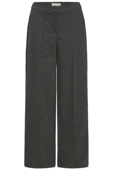 Ichi IHKATE SUS OFFICE LONG WIDE PA 20125017 200319 DARK GREY MELANGE