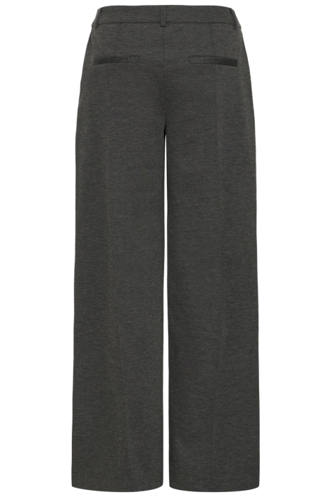 Ichi grijze dames broek | Achteraanzicht