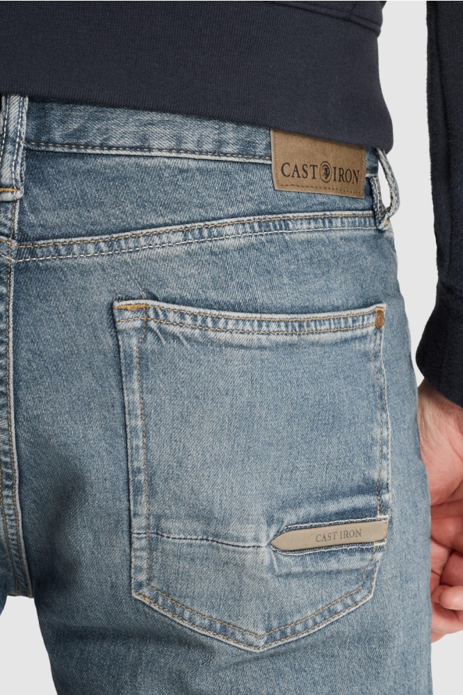 Cast Iron blauwe heren jeans | Unique Selling Point