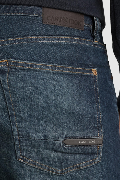 Cast Iron blauwe heren jeans | Unique Selling Point