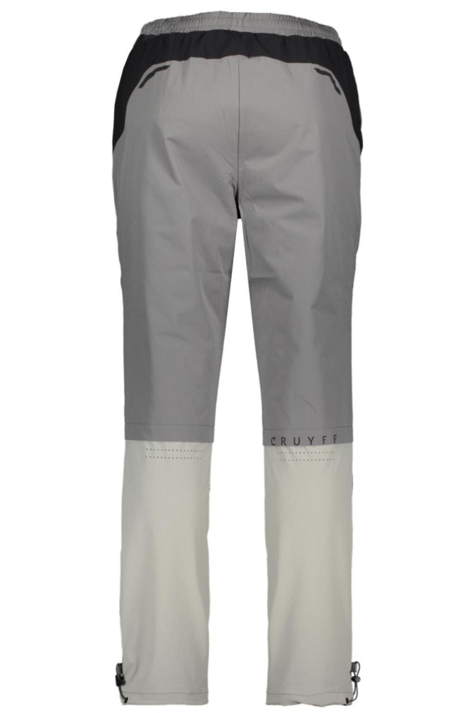 Cruyff grijze heren broek | Achteraanzicht