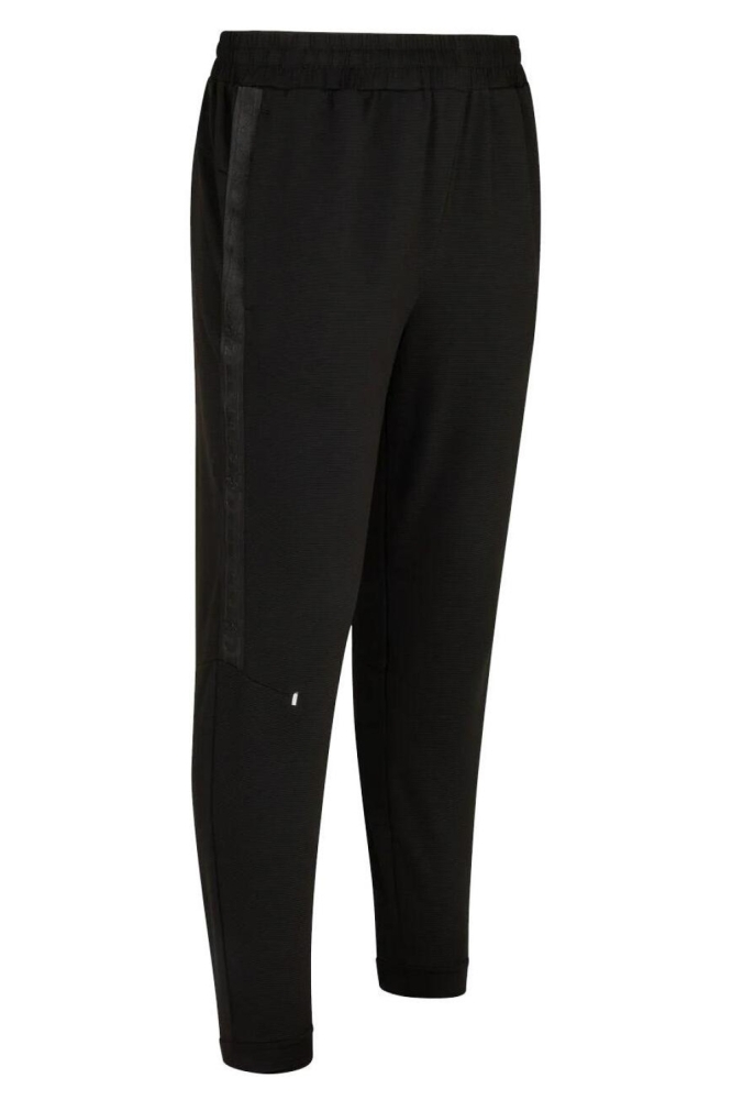 Cruyff zwarte heren broek | Zijaanzicht