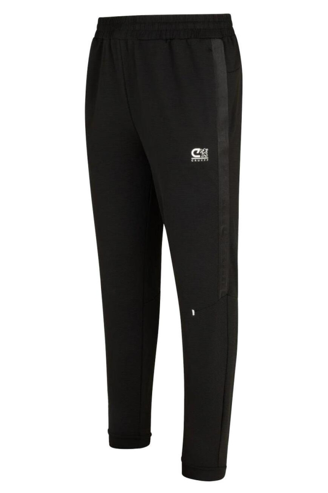 Cruyff zwarte heren broek | Zijaanzicht