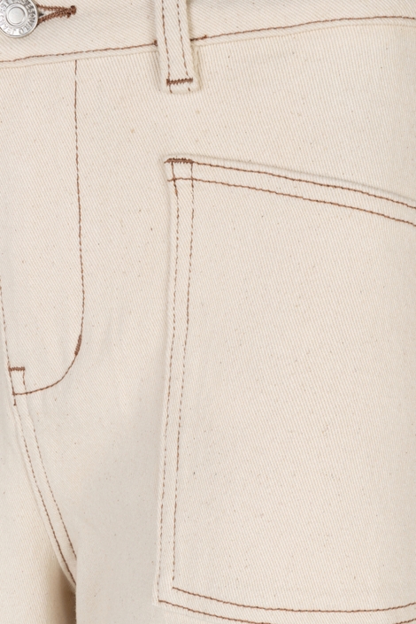 EsQualo beige dames jeans | Kleurstaal