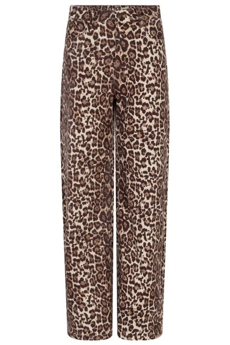 EsQualo camel dames jeans | Vooraanzicht