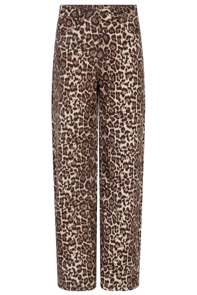 EsQualo camel dames jeans | Vooraanzicht