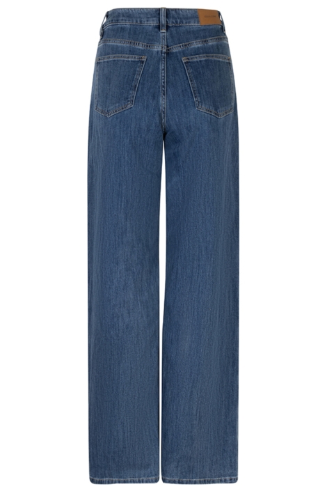 EsQualo blauwe dames jeans | Achteraanzicht