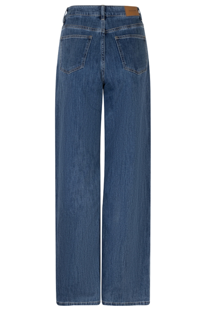 EsQualo blauwe dames jeans | Achteraanzicht