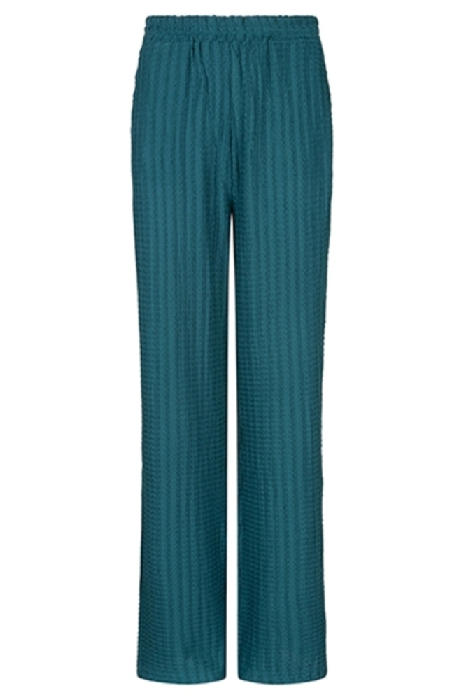 Lofty Manner groene dames broek | Vooraanzicht