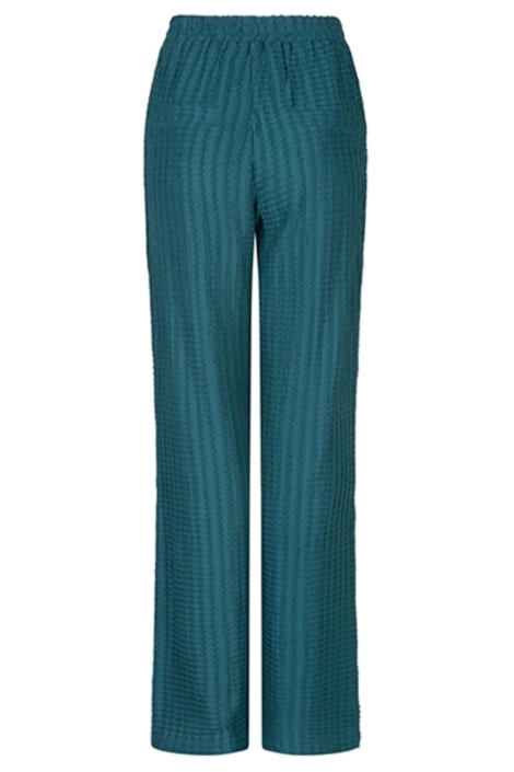 Lofty Manner groene dames broek | Achteraanzicht