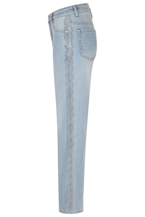 EsQualo blauwe dames jeans | Zijaanzicht