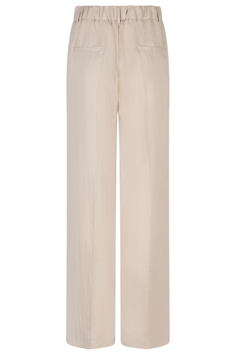 EsQualo beige dames broek | Achteraanzicht
