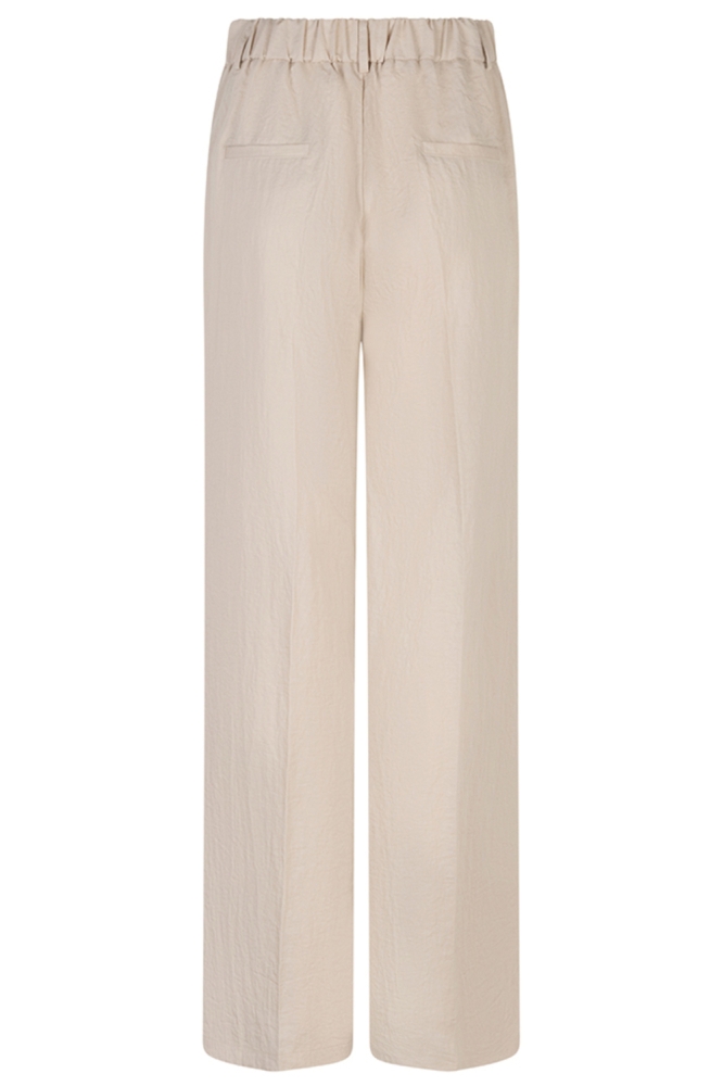 EsQualo beige dames broek | Achteraanzicht