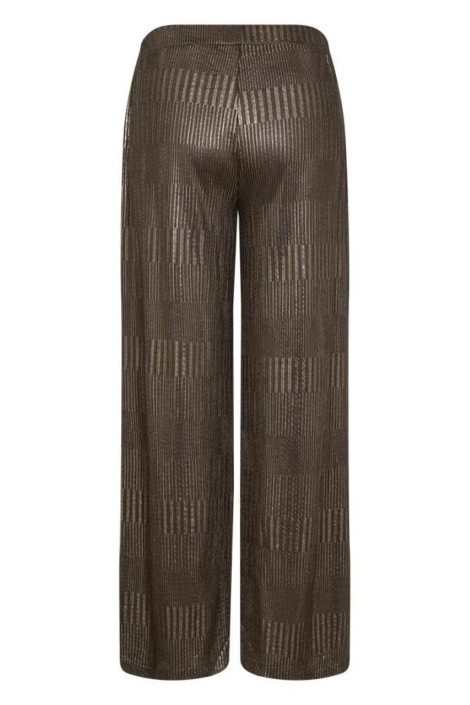 Freequent koperen dames broek | Achteraanzicht