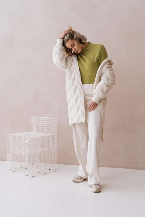 Maicazz ecru dames broek | Model