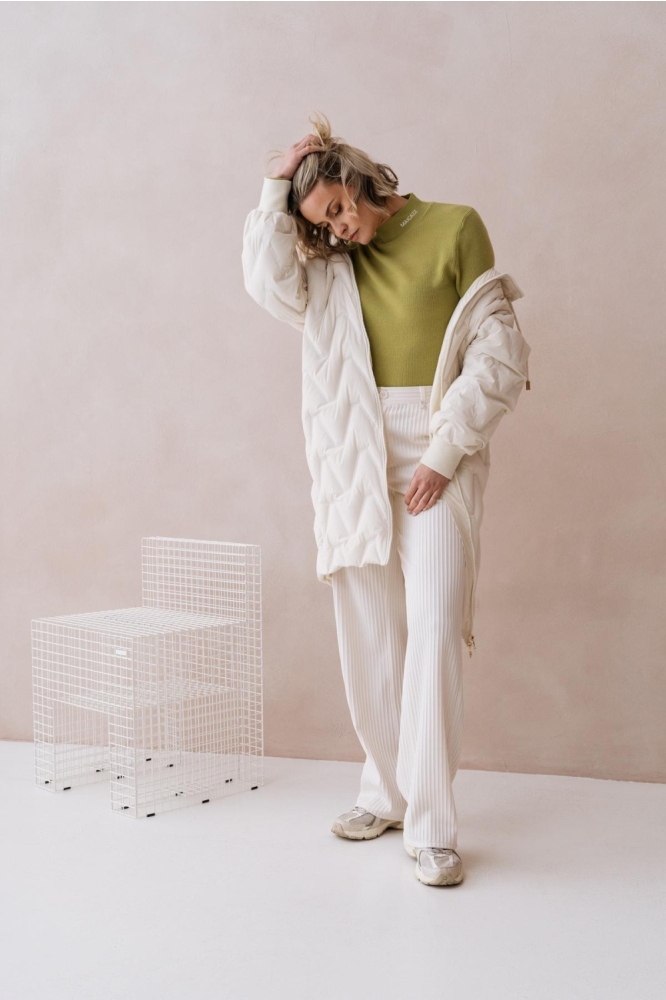 Maicazz ecru dames broek | Model