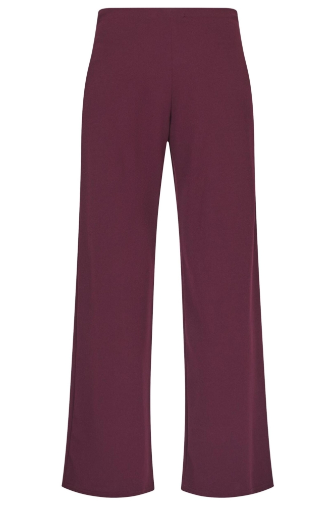 SisterS point bordeaux dames broek | Achteraanzicht