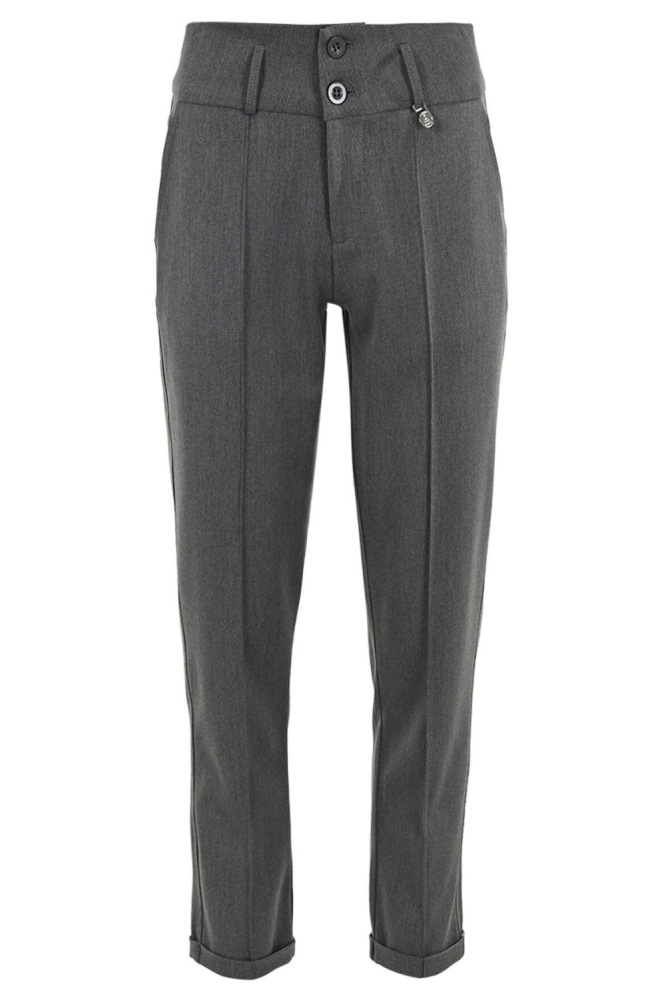 Zizo grijze dames broek | Vooraanzicht