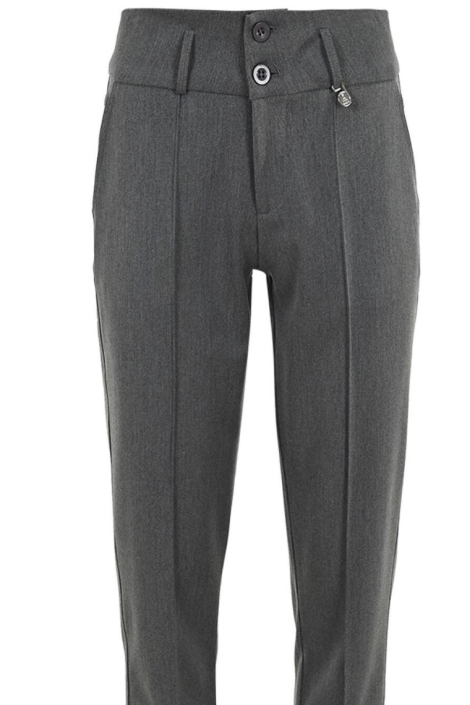 Zizo grijze dames broek | Close up