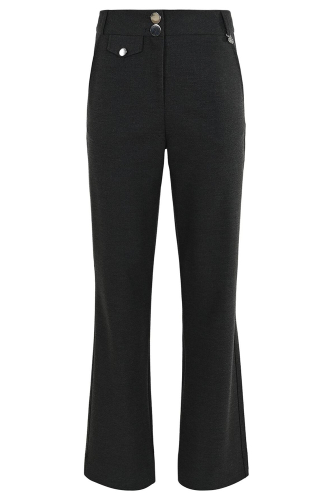 Zizo grijze dames broek | Vooraanzicht