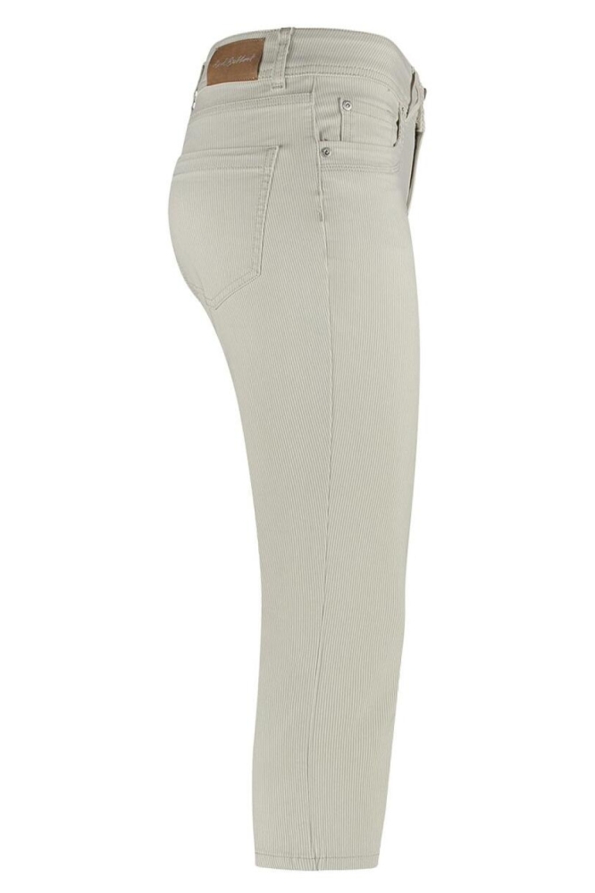 Red Button beige dames broek | Zijaanzicht