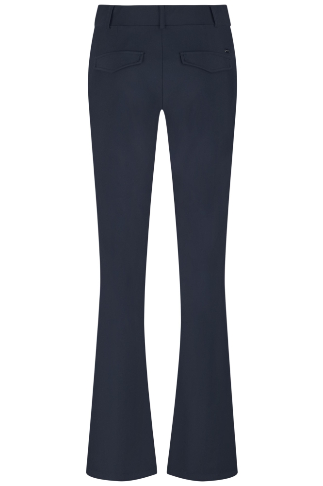 Lady Day blauwe dames broek | Achteraanzicht