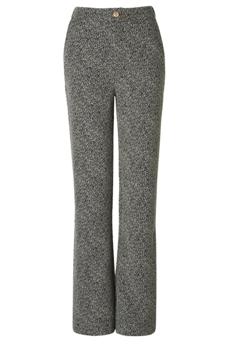 Tessa Koops zwarte dames broek | Vooraanzicht