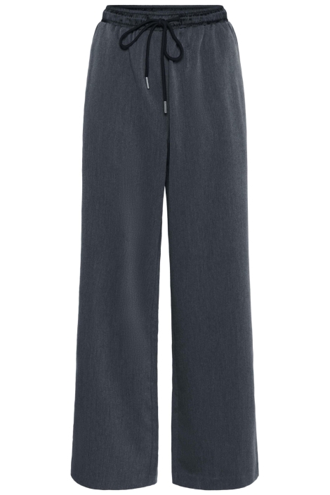 Kaffe grijze dames broek | Vooraanzicht