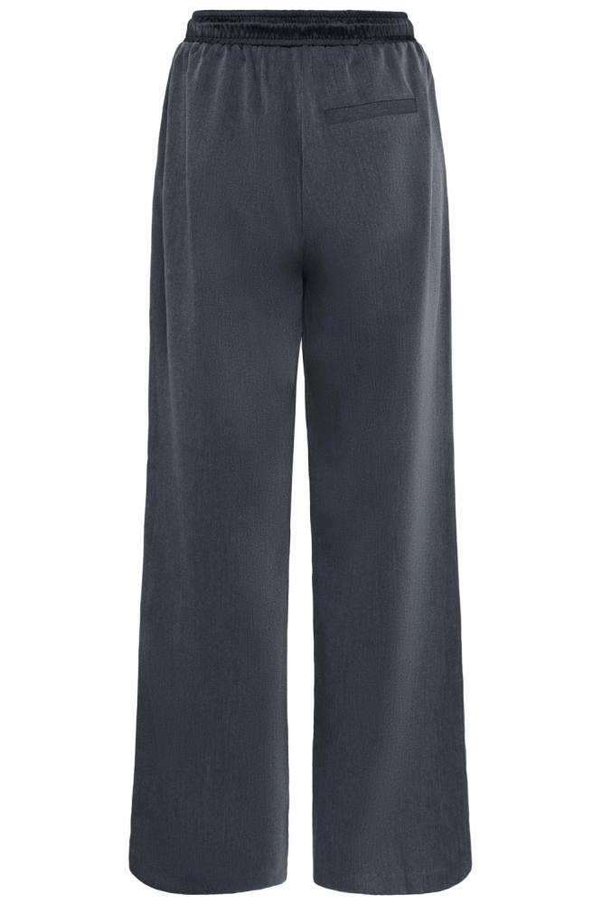 Kaffe grijze dames broek | Achteraanzicht