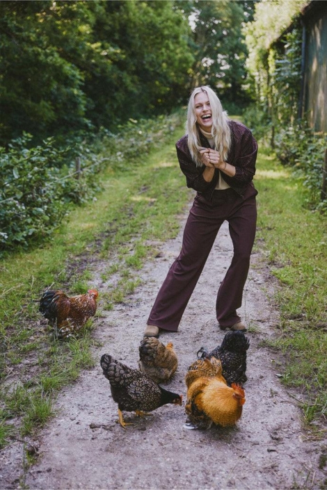 Zusss bruine dames broek | Sfeerbeeld, In situatie