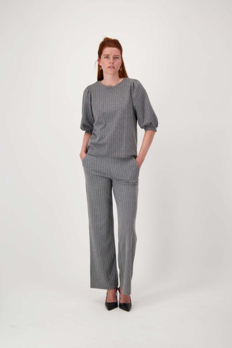 Zusss grijze dames broek | Model