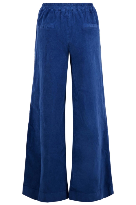 Zusss blauwe dames broek | Achteraanzicht