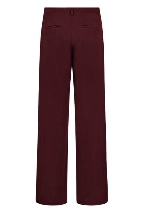 Freequent bordeaux dames broek | Achteraanzicht