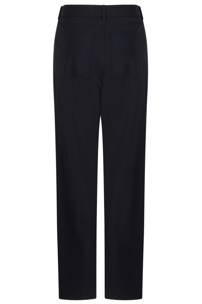 Zoso zwarte dames broek | Achteraanzicht