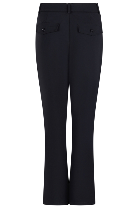 Zoso zwarte dames broek | Achteraanzicht