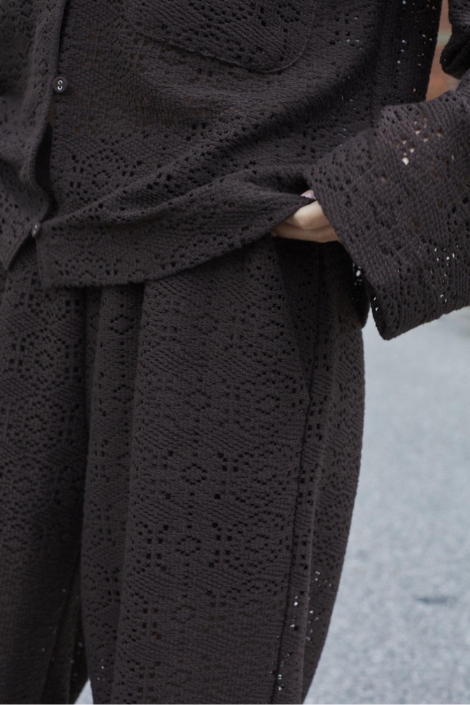 SisterS point bruine dames broek | Close up