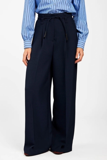 Aaiko Broek HAILEY PES 340 193923 DARK NAVY