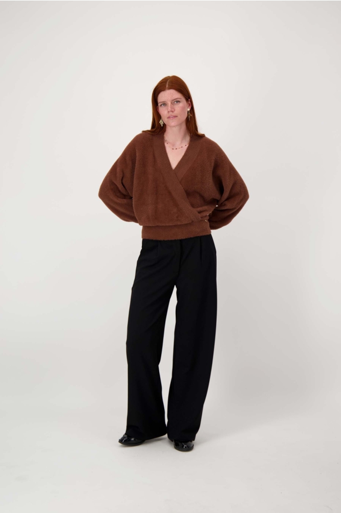 Zusss zwarte dames broek | Model