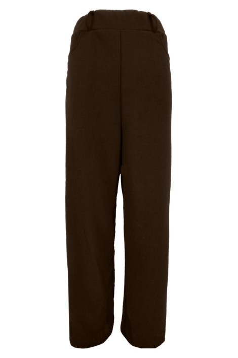 FOS Amsterdam bruine dames broek | Achteraanzicht