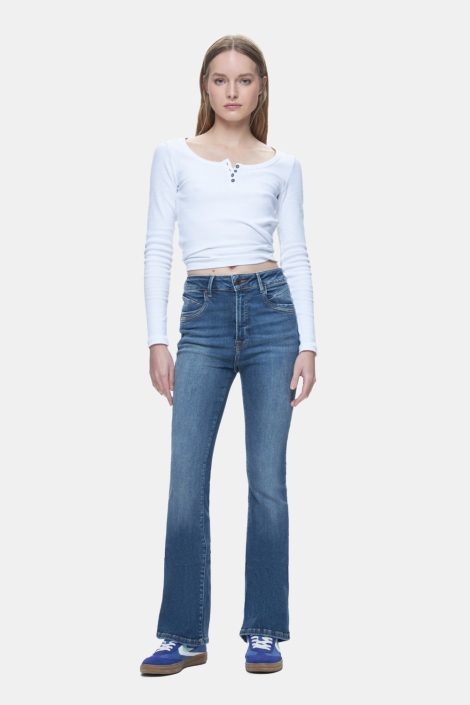 LTB blauwe dames jeans | Model